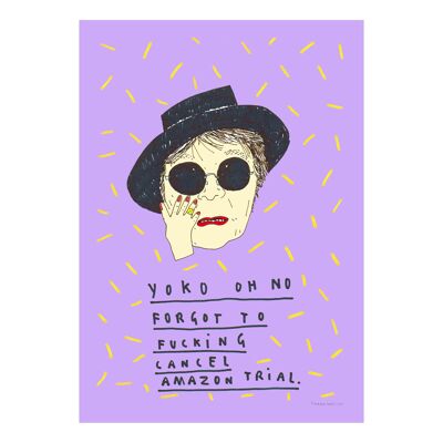 Yoko Oh Nein | A2-Kunstdruck