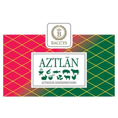 BACCYS miscela di spezie - AZTLAN - latta aromatica 85g