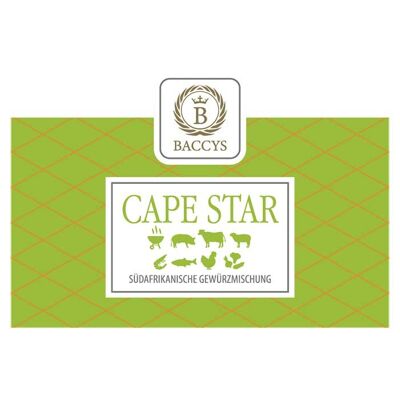 BACCYS miscela di spezie - CAPE STAR - latta aromatica 85g