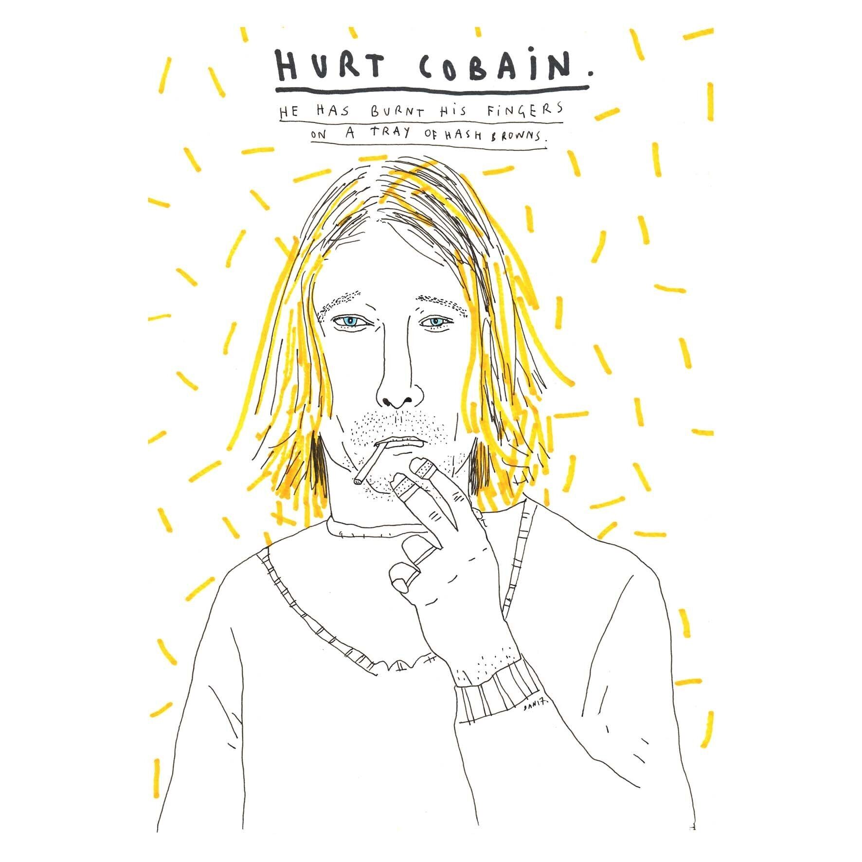 Hurt Cobain | A4 art print