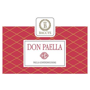 Mélange d'épices BACCYS - DON PAELLA - sachet arôme 50g 1