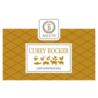 BACCYS spice mix - CURRY ROCKER - aroma tin 75g