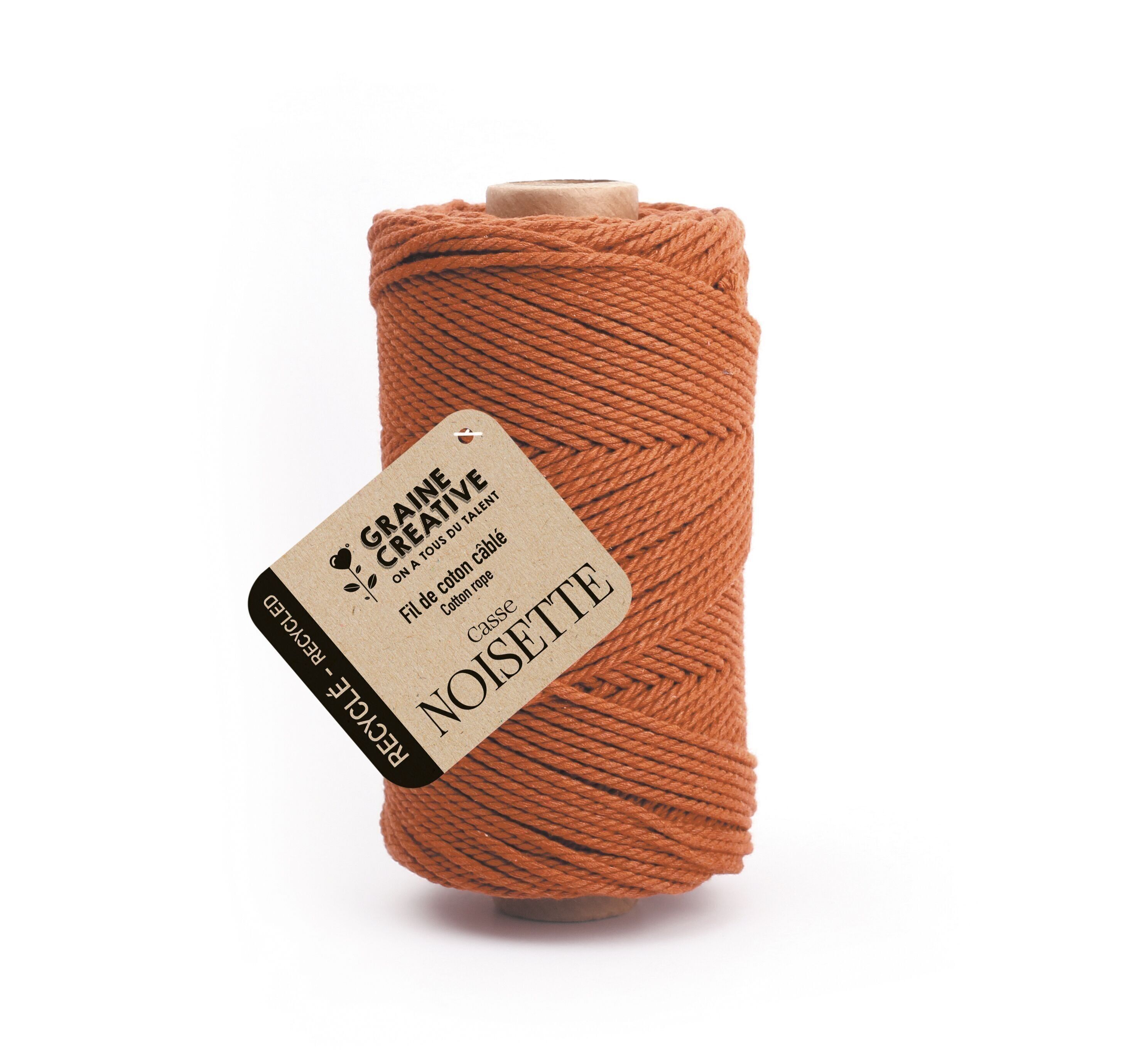 HASELNUSS RECYCELTE KABELBAUMWOLLE