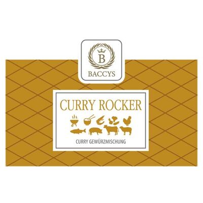 BACCYS miscela di spezie - CURRY ROCKER - bustina di aromi 50g