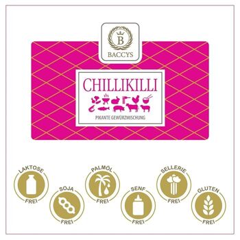 Mélange d'épices BACCYS - CHILLIKILLI - sachet arôme 175g 3