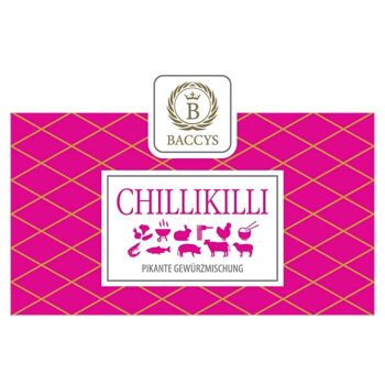 Mélange d'épices BACCYS - CHILLIKILLI - sachet arôme 50g 1