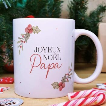 Mug "Joyeux Noël Papa" 1