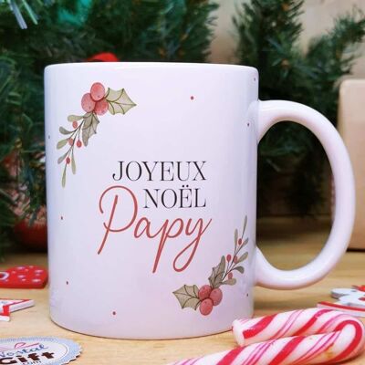 Mug "Joyeux Noël Papy"