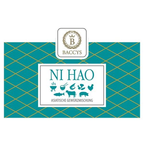 BACCYS Gewürzmischung - NI HAO - Aromadose 85g