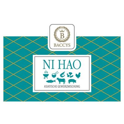 Mezcla de especias BACCYS - NI HAO - aroma lata 85g