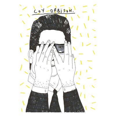 Coy Orbison | A4 art print
