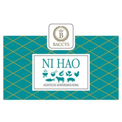 Mezcla de especias BACCYS - NI HAO - aroma bolsa 50g