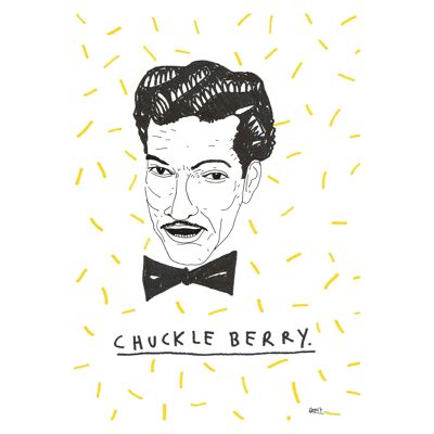 Chuckle Berry | A4 art print