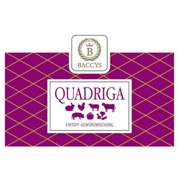 Mélange d'épices BACCYS - QUADRIGA - sachet arôme 175g 1