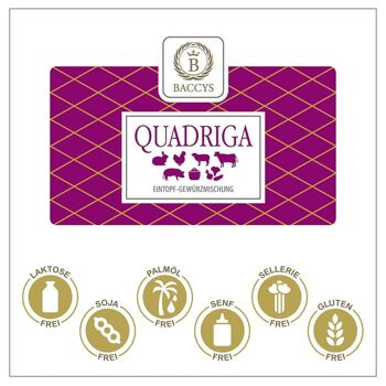 Mélange d'épices BACCYS - QUADRIGA - sachet arôme 50g 3