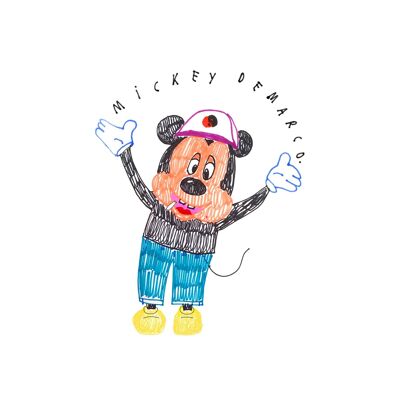 Mickey Démarco | Tirage d'art A4