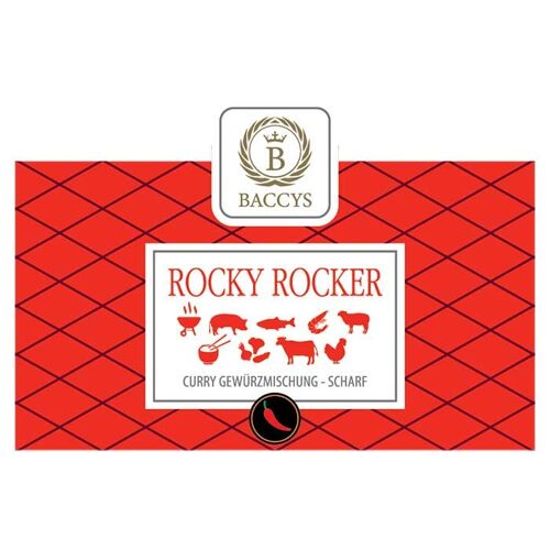 BACCYS Gewürzmischung - ROCKY ROCKER - Aromadose 85g