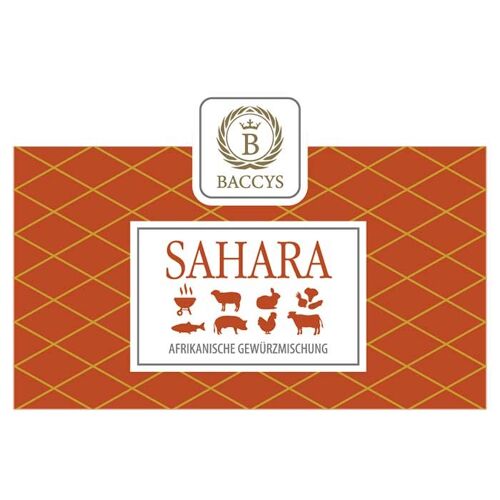 BACCYS Gewürzmischung - SAHARA - Aromadose 65g