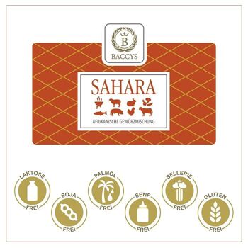 Mélange d'épices BACCYS - SAHARA - pot arôme 65g 3