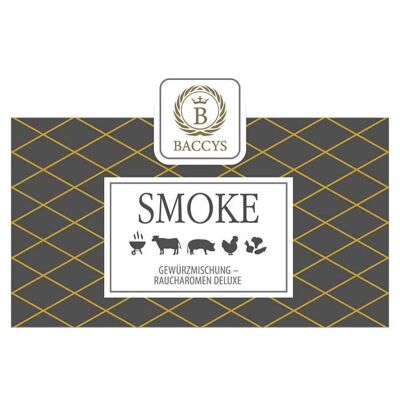 BACCYS spice mix - SMOKE - aroma tin 85g