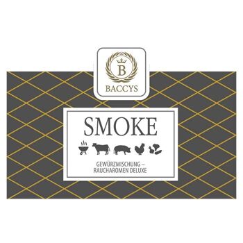 Mélange d'épices BACCYS - SMOKE - sachet arôme 175g 1