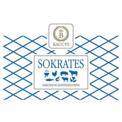 BACCYS spice mix - SOCRATES - aroma tin 75g