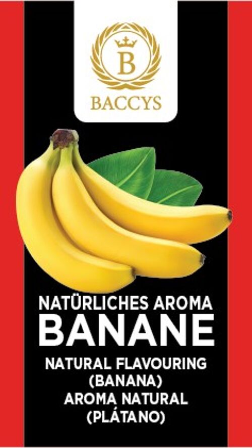 BACCYS Natürliches Aroma - BANANE - 10ml