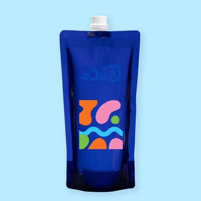 Bubble Ocean SuCo 2.0 – Wiederverwendbare Wasserflasche 600 ml