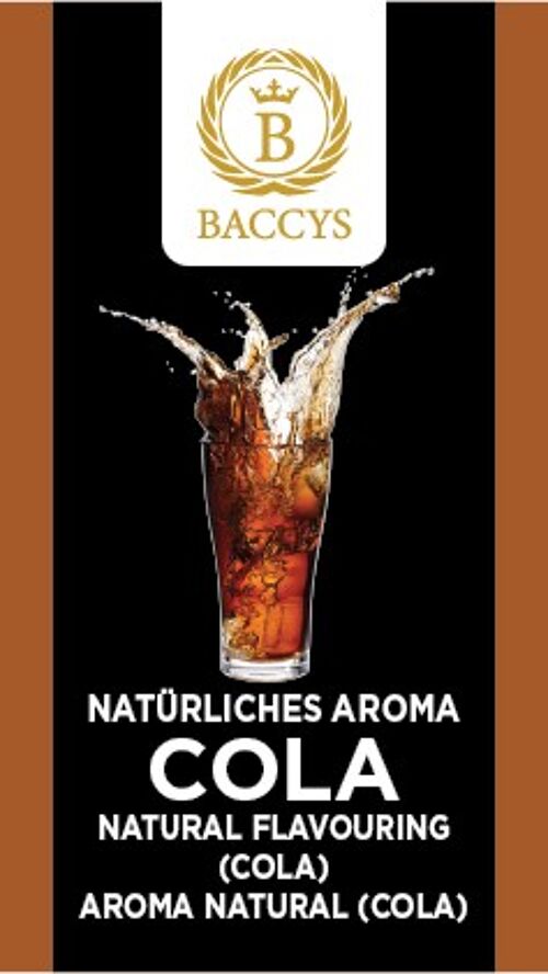 BACCYS Natürliches Aroma - COLA - 10ml