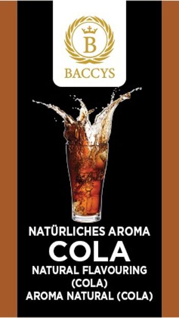 Arôme Naturel BACCYS - COLA - 10ml