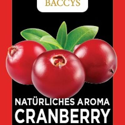 BACCYS Natural Flavor - CRANBERRY - 10ml