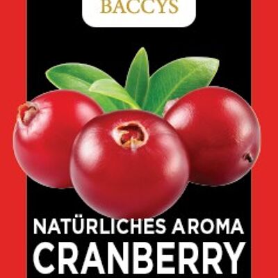 BACCYS Natürliches Aroma - CRANBERRY - 10ml