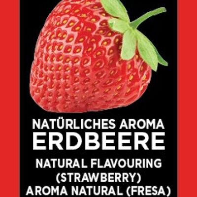BACCYS Natürliches Aroma - ERDBEERE - 10ml