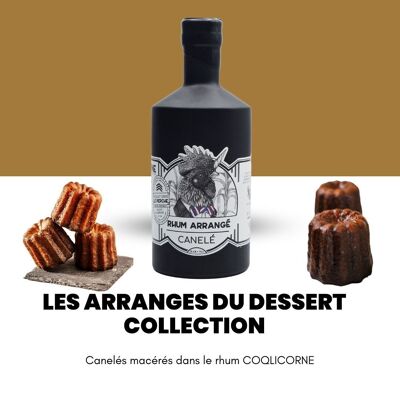 Rum organizzato con pasticceria Canelé