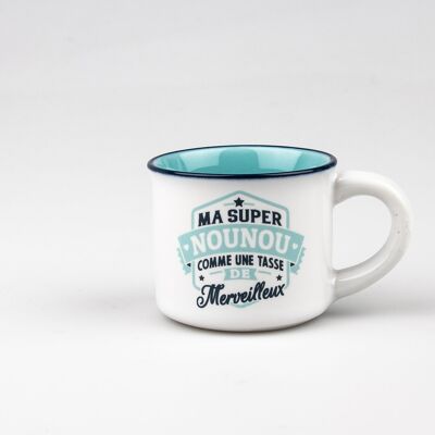 Nanny gift idea - Personalized espresso cup