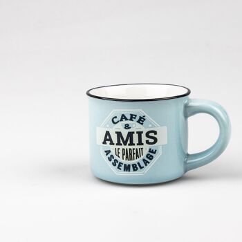 Idée cadeau Nounou - Tasse expresso personnalisée 12