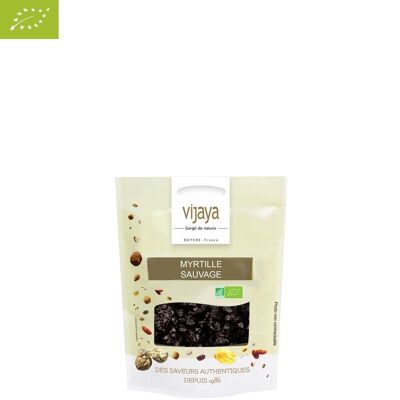 Wild Dried Blueberry - With Apple Juice - CANADA - 125g - Organic* (*Certified Organic by FR-BIO-10)