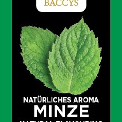 BACCYS Natürliches Aroma - MINZE - 10ml