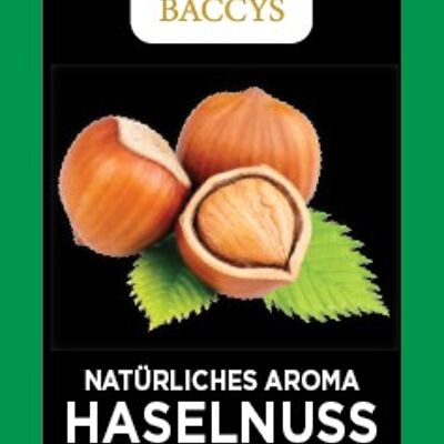 BACCYS Natürliches Aroma - HASELNUSS - 10ml