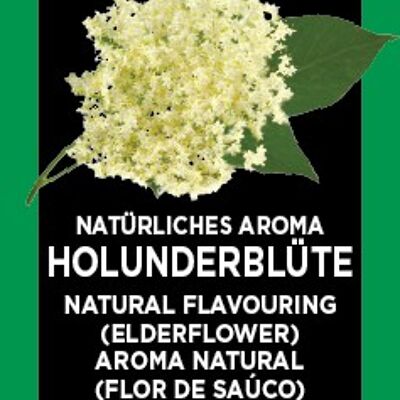 BACCYS Natürliches Aroma - HOLUNDERBLÜTE - 10ml