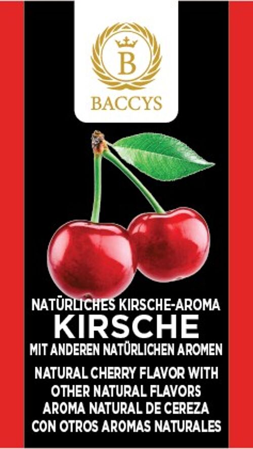BACCYS Natürliches Aroma - KIRSCHE - 10ml