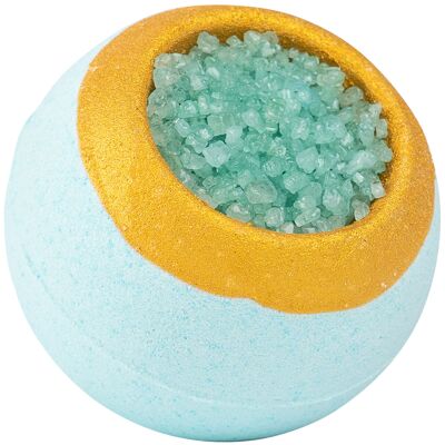 Bomba de baño rellena de sales de baño - Aroma Monoï
- 150gr