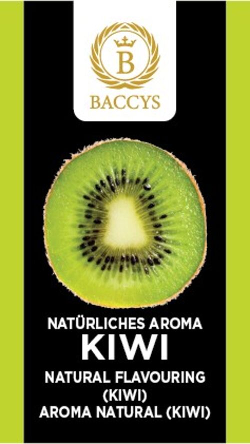 BACCYS Natürliches Aroma - KIWI - 10ml