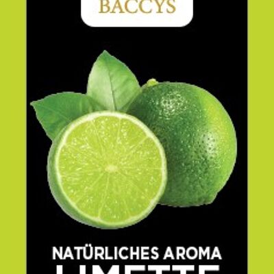 BACCYS Natürliches Aroma - LIMETTE - 10ml