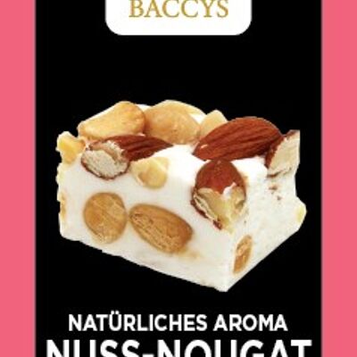 BACCYS Natürliches Aroma - NUSS-NOUGAT - 10ml