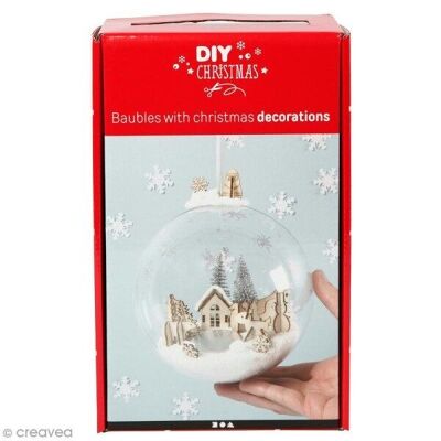 DIY Christmas kit - Decorative ball - 13.5 cm