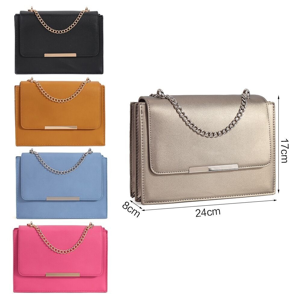 Andrea Metallplatte Abendtasche