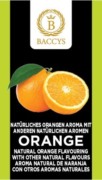 Arôme Naturel BACCYS - ORANGE - 10ml