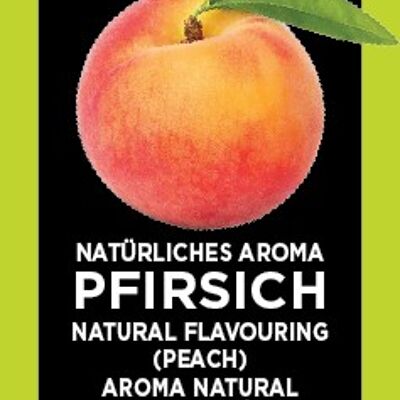 BACCYS Natürliches Aroma - PFIRSICH - 10ml