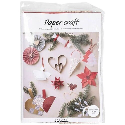 Kit DIY Noël - Décorations en papier